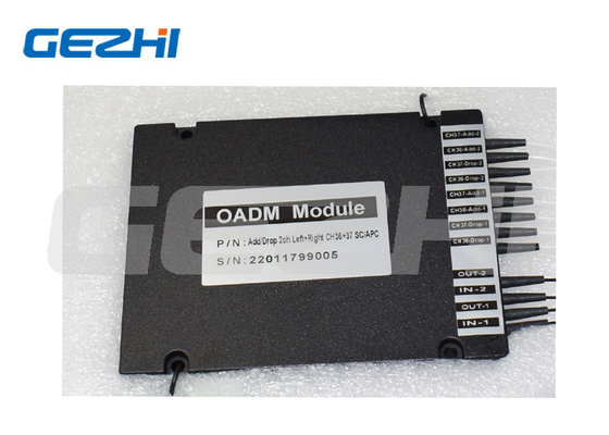 Dubbele glasvezelmodule DWDM OADM met SC APC-interface