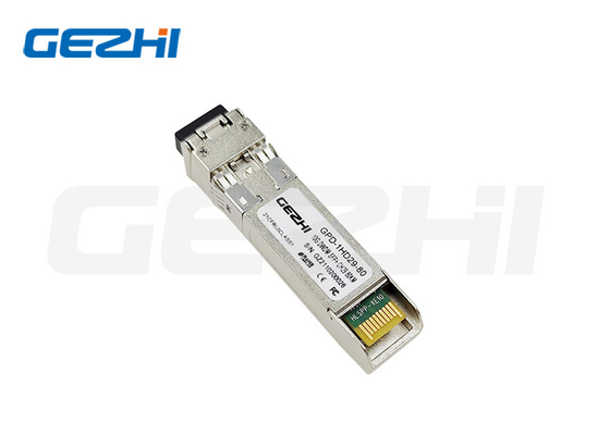 SM 10G DWDM SFP+ 80km optische transceivermodule voor Ethernet-netwerk