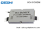 Compacte Optische Multiplextelegraaf 8 de Module van Kanaalmini small CWDM Mux Demux