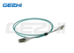 Telecom/Data Center LC OM3 MPO Fiber Optic Patch Cord met PVC/LSZH Jacket