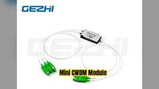 Mini CWDM-module LC APC glasvezel