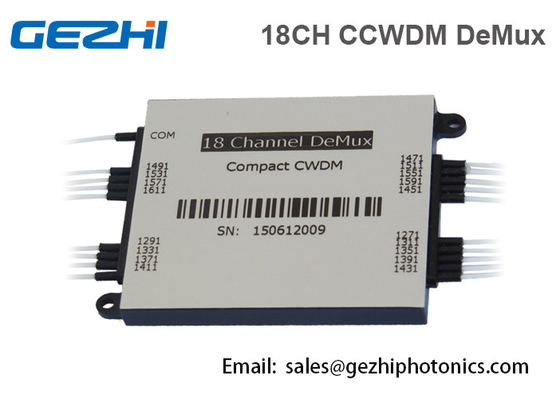 kopen 18CH compacte de Module Optische Passieve Multiplextelegraaf van CWDM Mux Demux online manufacture