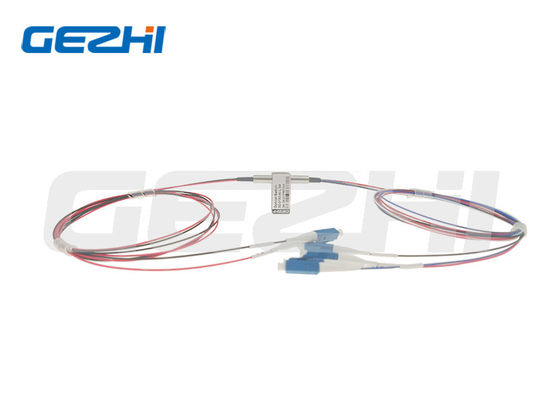 kopen Dual 1x2 Ports Fiber Optical Switch 1260-1650nm met vergrendelings- of niet-vergrendelingsbesturing online vervaardiging