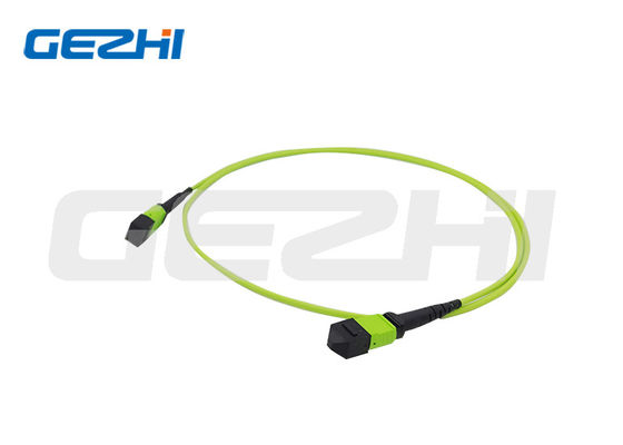 kopen OM5 Multimode MPO Glasvezel Patchkabel met Aangepaste Lengte voor Datacenter Toepassingen online vervaardiging