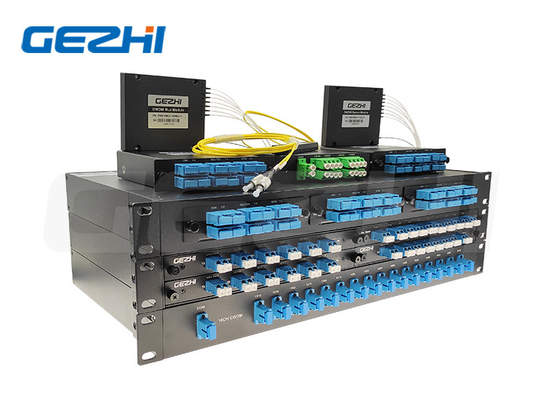 kopen 100GHz 4 8 16 de Passieve Optische Multiplextelegraaf van de 18 Kanaaldwdm Mux Demux Module online manufacture
