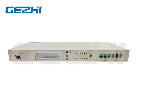 kopen 1U 1+1 OLP Optisch Lijnbeveiligingssysteem met Hoge Schakelsnelheid en SC APC Connector voor Betrouwbare Glasvezel Lijnbeveiliging online vervaardiging