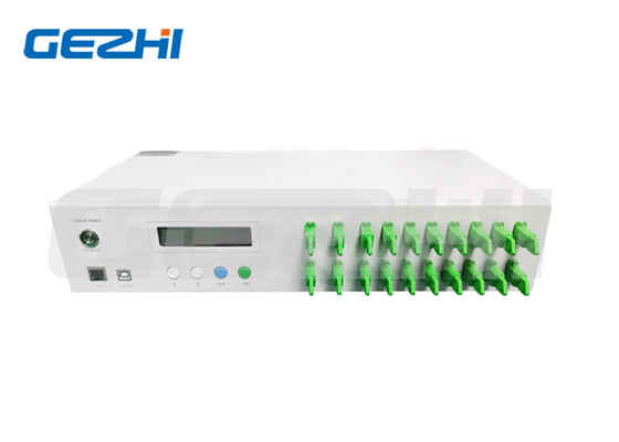 kopen 4x4, 8x8, 16x16, 32x32, Aangepaste Golflengte Matrix Optische Switch Rackmount online manufacture