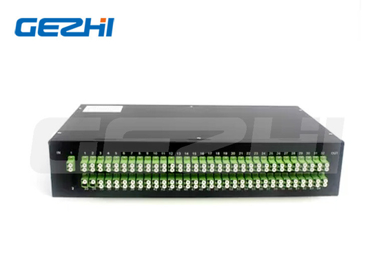 kopen 1U 19-inch rekmontage 1x128 glasvezel PLC splitter glasvezelkoppeling online manufacture