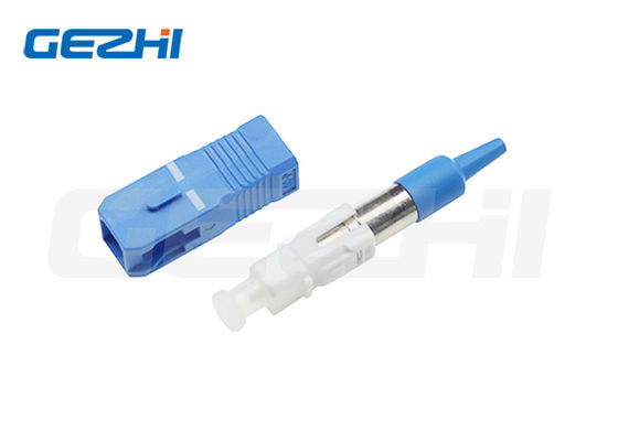 kopen ODM SC UPC glasvezelconnector met 0,9 mm kabel single mode en laag invoegverlies voor FTTH-toepassingen online vervaardiging
