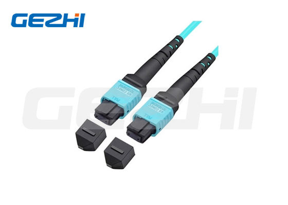 kopen Op maat gemaakte logo OM3 SX Fiber MPO Fiber Optic Connector met laag invoegverlies voor telecommunicatie online vervaardiging