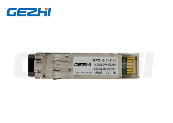kopen 10G Data Rate CWDM 1490nm 40KM SFP+ Transceiver Module voor Gigabit Ethernet Switch online vervaardiging