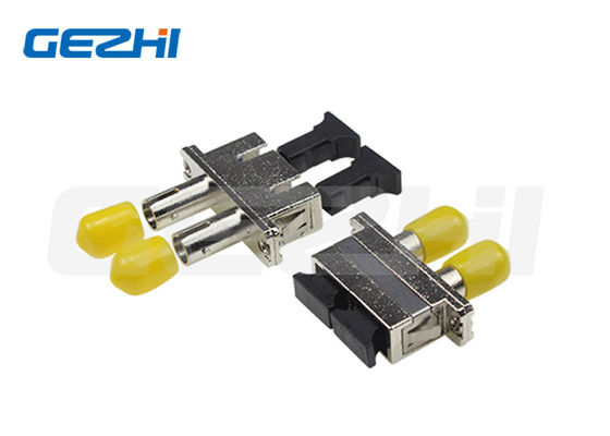 kopen SC-ST DX hybride glasvezeladapter met keramische behuizing met een laag invoegverlies en RoHS-conformiteit online vervaardiging