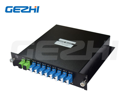 kopen 16 Kanaals DWDM Mux Demux CH17-CH61 LGX Type Dense Wavelength Division Multiplexer Module online vervaardiging