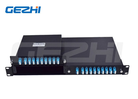 kopen 18CH CWDM Mux Demux-module met golflengte 1270-1610 nm en 1U LGX-cassetontwerp online vervaardiging