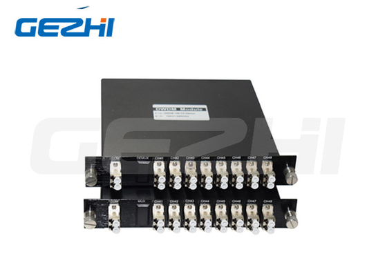 kopen De Modulech41-ch48 Dubbele Vezel LGX van 8CH DWDM Mux Demux met Metaalschakelaars online manufacture