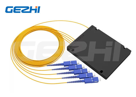kopen Aangepaste glasvezel PLC-splitter met laag invoegverlies en brede bedrijfsgolflengte voor FTTX-systemen online vervaardiging