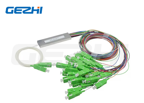 kopen Minicoupler 2 X 8 SC / APC Glasvezel Splitter WDM 1.5M Voor FTTH Box online manufacture