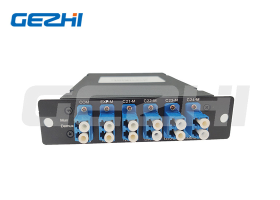 kopen Van de de Module Pluggable LGX Doos van 8CH DWDM het Pakketdwdm Mux Demux Dubbele Vezel met LC UPC online manufacture