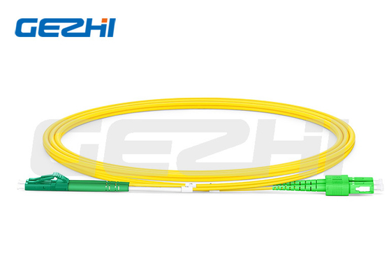 kopen 1310/1550nm LC APC naar SC APC Duplex OS2 Single Mode PVC 2,0 mm Fiber Optic Patch Cable online manufacture