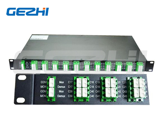 kopen 40 kanaal LC/APC 100 GHz Duplex Athermal AWG DWDM-module GEZHI-DWDM - MUX/DEMUX online manufacture