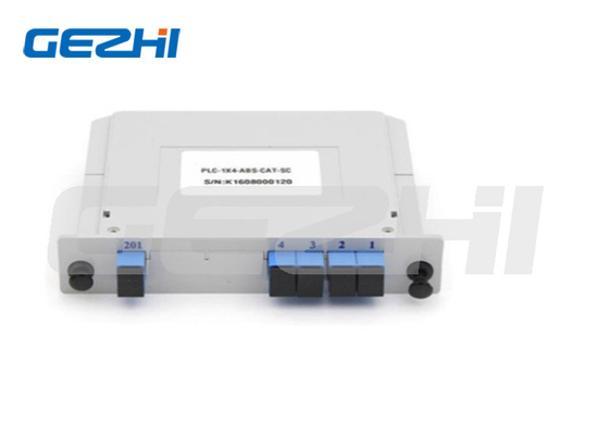 kopen SC/UPC 1*4 Inbrengtype PLC-splitter voor glasvezel met werkgolflengte 1260~1650 Return Loss 55 online manufacture