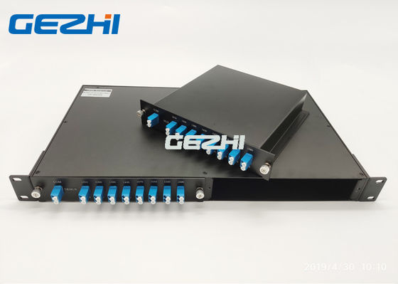 kopen 2 kaarten 19 Passieve Multiplextelegraaf van de Duim1u de Dubbele Vezel 1x16 CWDM online manufacture