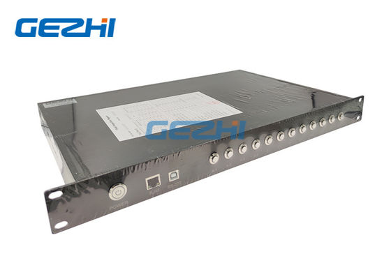 kopen De drievoudige Optische Schakelaar van de Kanaal500mw 1650nm 1x4 Vezel online manufacture