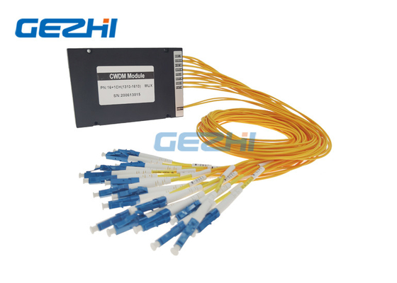 1x16 optische Vervoercwdm Module 1310 - 1610nm-Golflengteabs Doos