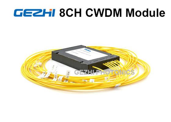 8 Module 1270 van de kanalen Simplexvezel CWDM - 1610nm voor Vezel Optische Versterker
