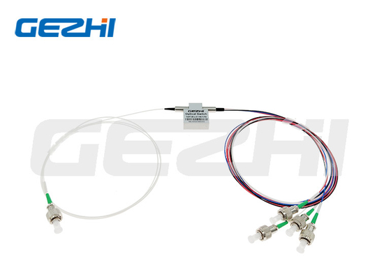 Mechanische Passief van de Vezel het Optische Schakelaars van 1x4t 1310nm