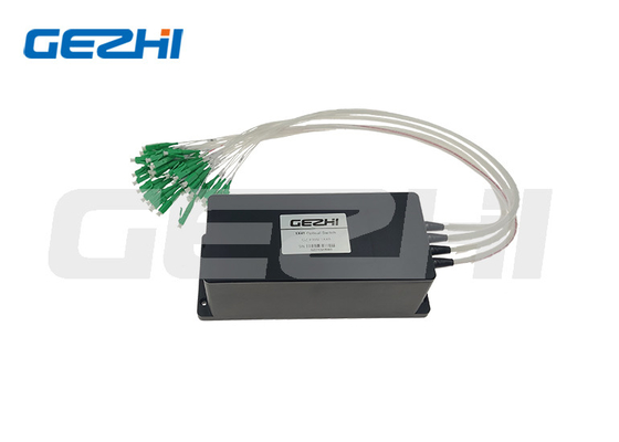 1x48 de Optische Schakelaars van de havensvezel voor FTTx Ring Network Remote Monitoring