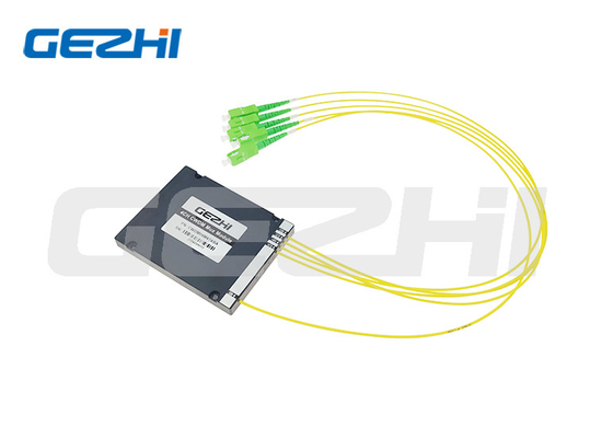 De Module van de de Vezelcwdm MUX Cassette van 4CH 1270~1610nm met de Adapter van LC UPC