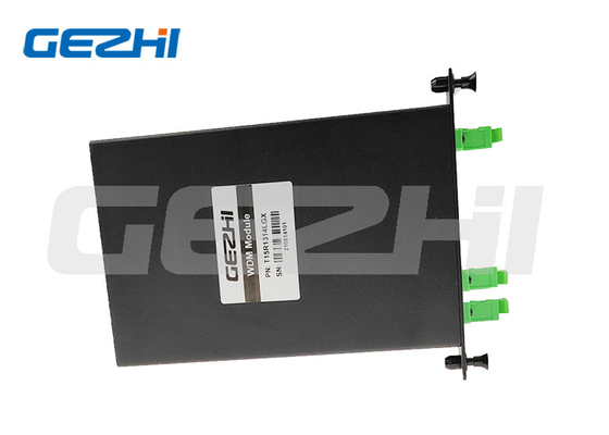 Filter WDM CATV Fwdm optische module met golflengte 1310nm 1490nm 1550nm in LGX chassis