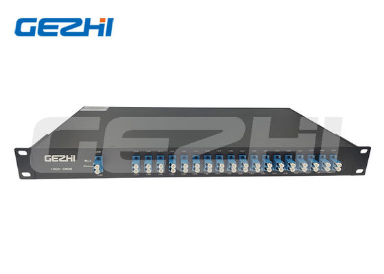 18-kanaals CWDM Mux Demux Module met Duplex Glasvezel in 19