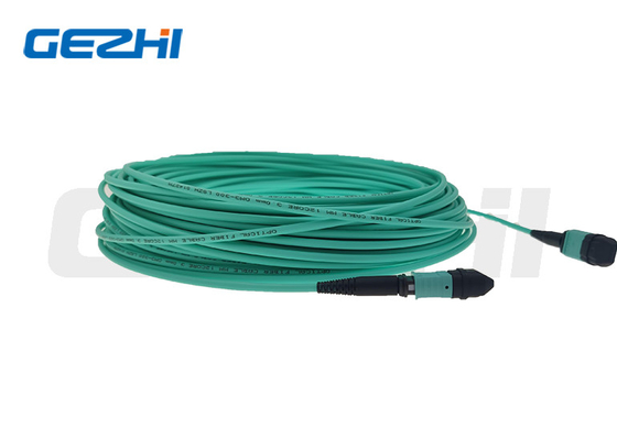 Low Loss Lc Om3 Patch Cord aangepaste lengtes met Mpo connector
