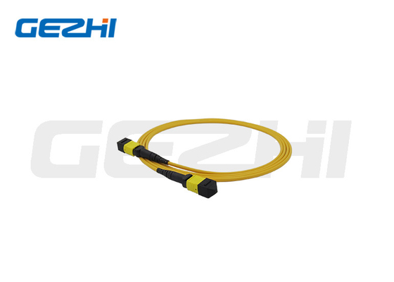 FTTX MTP MPO Trunk Multimode Fiber Patch Cable 12 - 144 Cores OS2