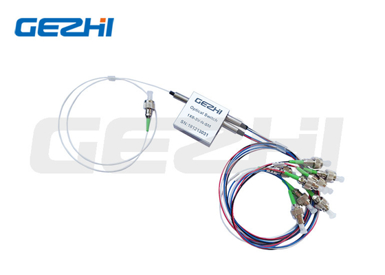 Singlemode van de de Schakelaarlc/upc schakelaar van 1xx8t Mechanische Optische optische schakelaar