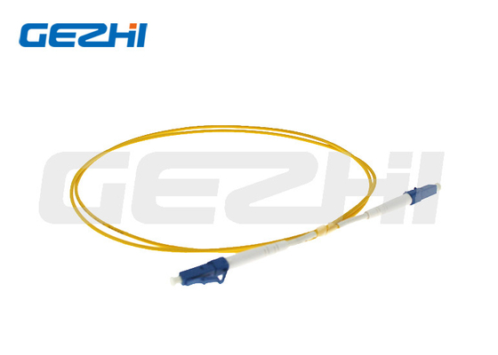 LC/UPC aan LC/UPC het Simplexkoord PVC/LSZH van het Vezel Optische Flard voor Netwerk