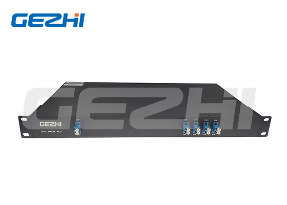 8 Verlies van de kanaaldwdm MUX DMUX 1U Rackmount het Lage Toevoeging