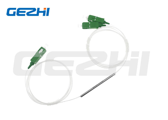 Koppeling 2 Maniersc/apc Minifbt Splitser 1310nm of 1550nm van FTTX FTTH 1X2 FBT