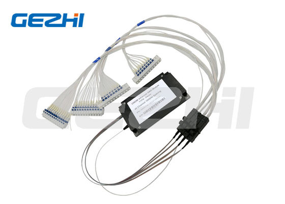 40 Kanaals 100GHz Athermische AAWG DWDM Module met Flat Top Gaussisch Filter voor Hoge Stabiliteitsnetwerken