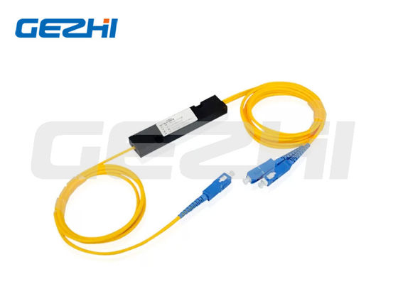 Single Mode 1x2 SC/UPC glasvezelsplitter voor CATV- en FTTX-systemen