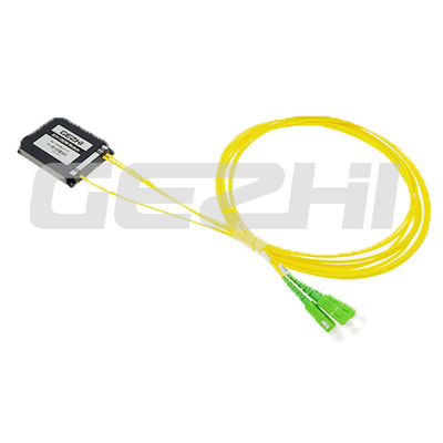 DWDM Mux Demux-apparaat voor C-band en L-band met een laag invoegverlies ≤ 7,0 dB en een brede werktemperatuur van -40 °C~+85 °C
