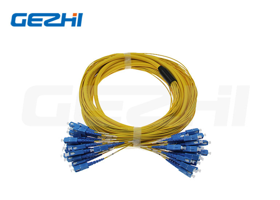 12 core Single-mode Indoor Fiber Optic Patch Cord met SC-connector