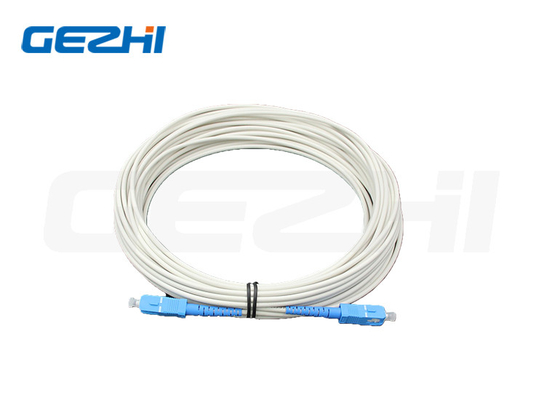 SC APC Single-Mode Simplex Glasvezel Armor Patchcord