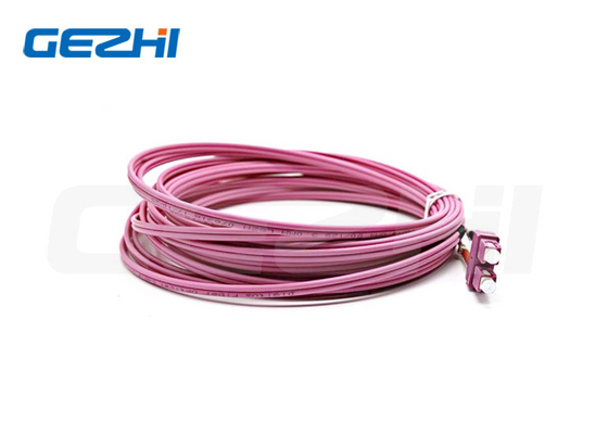 SC tot LC Duplex OM4 Fiber Patch Cord voor datacenters