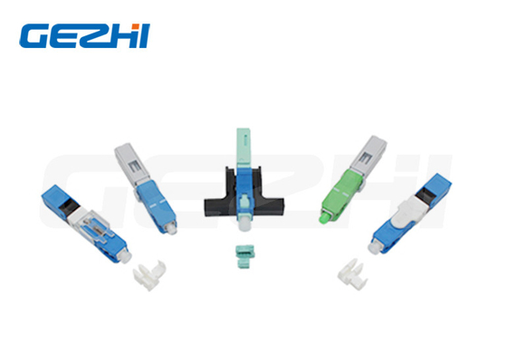 SC Vooraf ingebouwde snelle glasvezelconnector voor testapparatuur