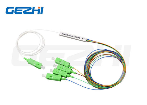 1x4 1x8 1x16 Glasvezel PLC Splitter voor FTTH FTTx FTTB Netwerk met 1260-1650nm Golflengte