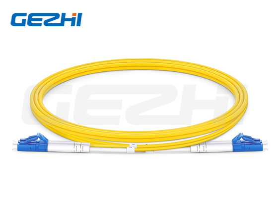 LC UPC naar LC UPC Single Mode Patch Cables Duplex OS2 9/125μM 2,0 mm