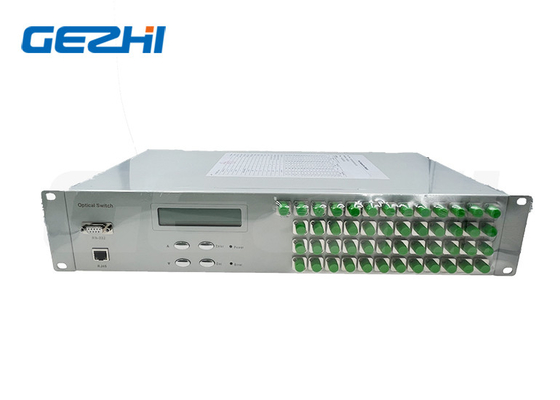 FSW 1x48 Glasvezelschakelaar 19 inch 2U Rackmount 1260~1650nm Single Mode